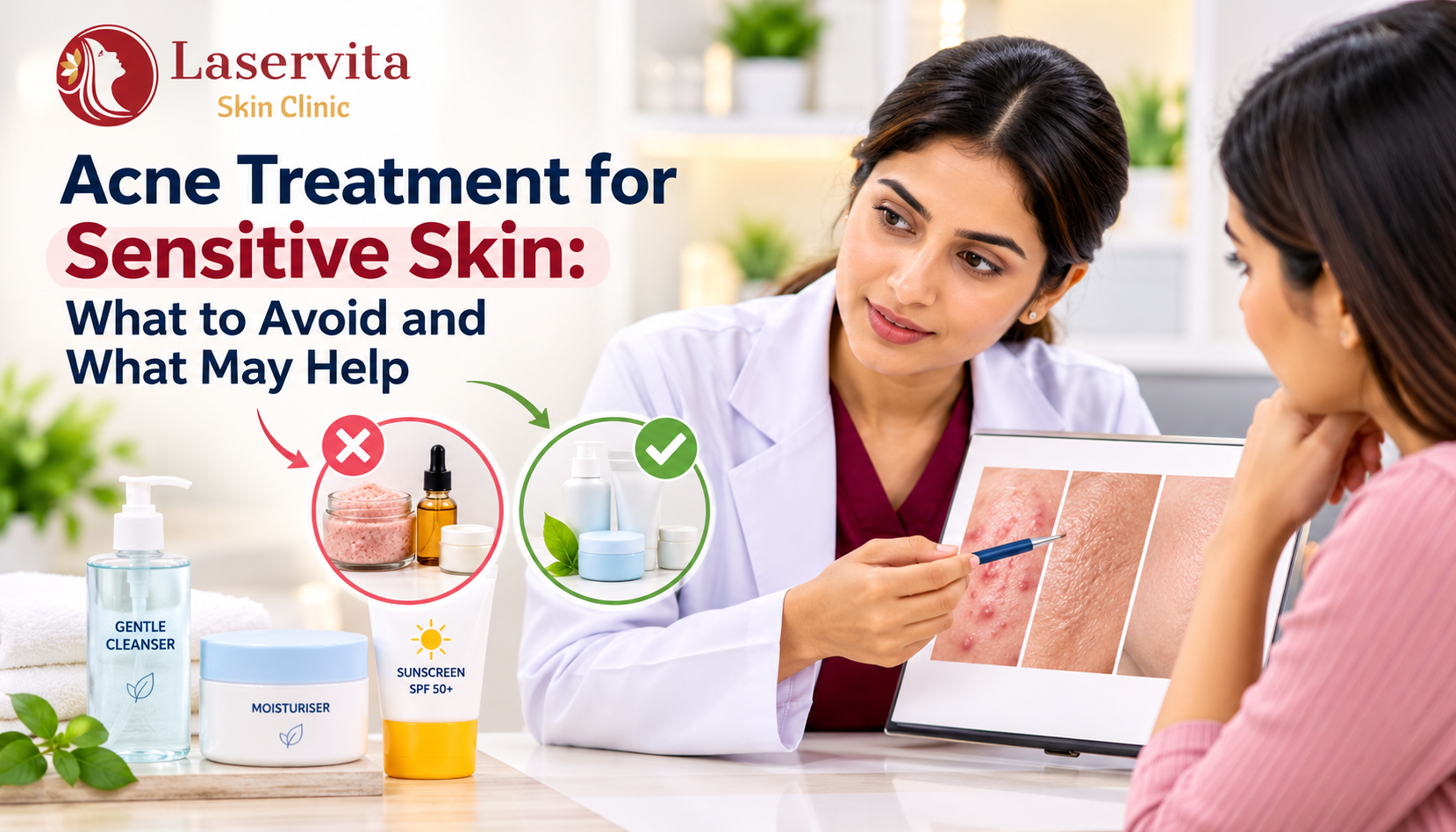 Acne Treatment for Sensitive Skin: What to Avoid and What May Help